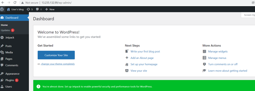 Amazon LightSail - Simple easy way to host wordpress
